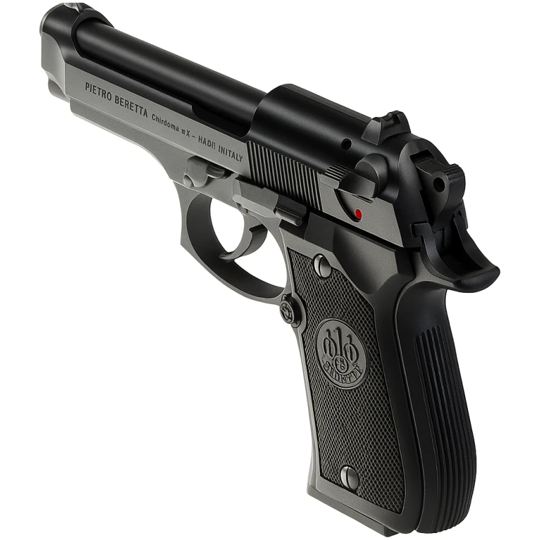 Pistola BERETTA 84FS Negra CO2 BB Cal. .177 480 - Imagen 2