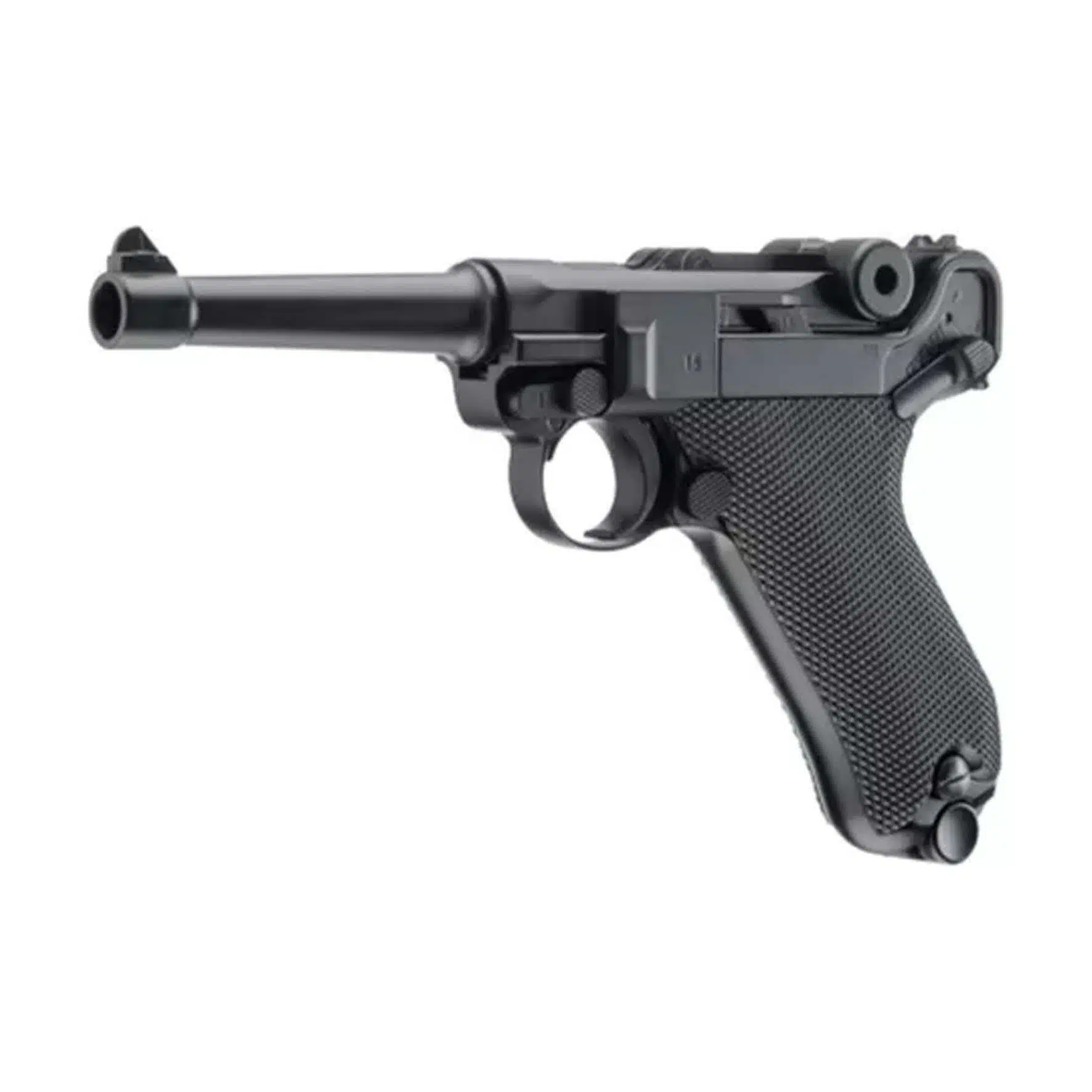 PISTOLA LEGENDS P08 NEGRA  CO2  BBS CAL. .177 410 FPS | GISPACK México