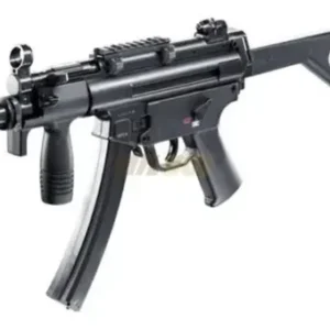 Subfusil HK MP5 K-PDW negro CO2 calibre .177 400 FPS de alta resistencia vista lateral principal