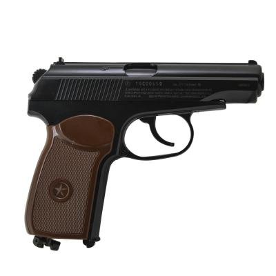 Pistola Makarov Negra/Cafe Co2