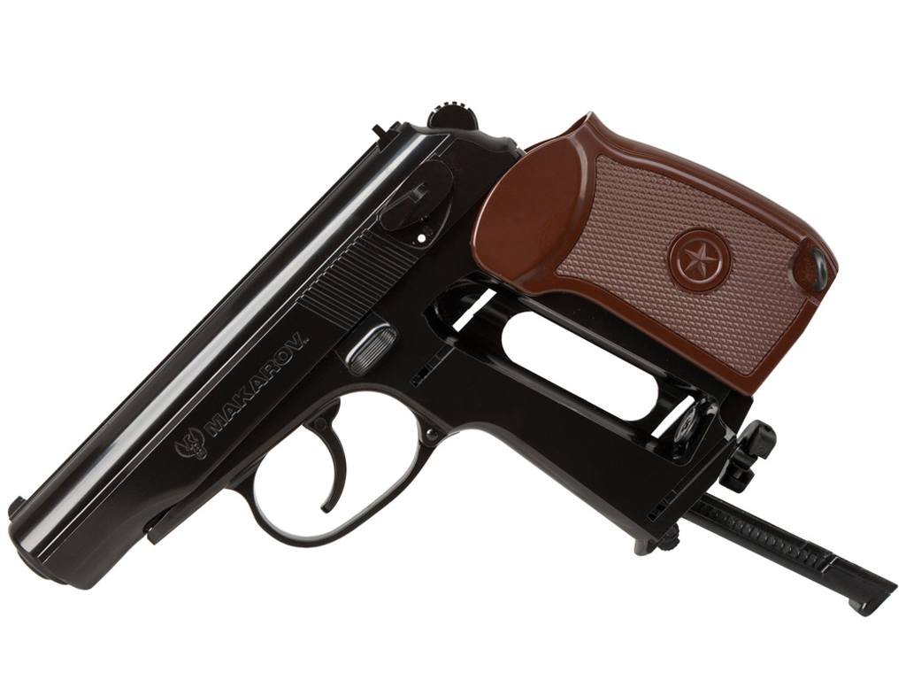 Pistola Makarov Negra/Cafe Co2 - Imagen 5