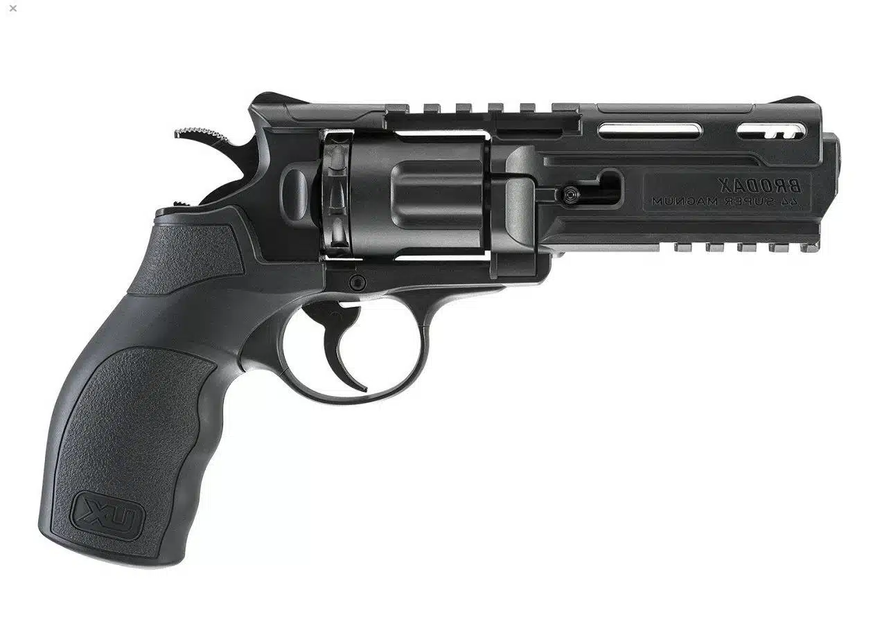 REVÓLVER UMAREX BRODAX NEGRA CO2 BB CAL. .177  375FPS | GISPACK México