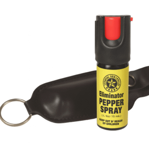 Gas Pimienta Al 15% 1/2 Oz, Llavero Suave Negro