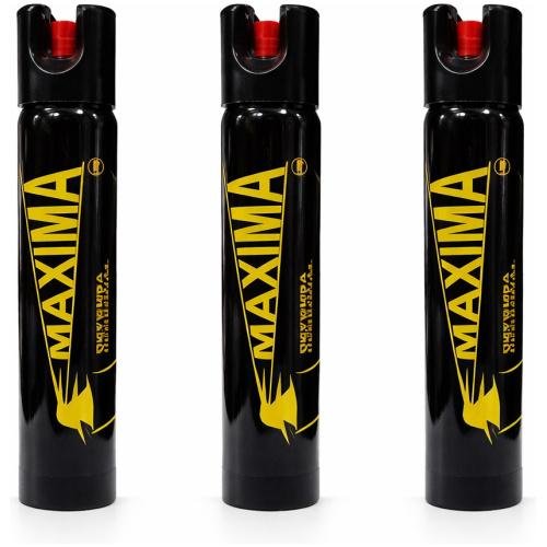 3pack Gas Pimienta Al 18% Gd 1/2 Oz, 2rosa 1 Negro