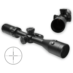 Mira telescópica 3-9x40E MILDOT c/mont NAKASHI Iluminada