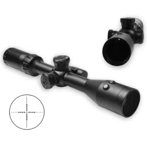 MIRA TELESCÓPICA 3-9X40E MILDOT C/MONT NAKASHI ILUMINADA | GISPACK México
