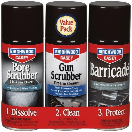 Kit Bore Scrubber, Gun Scrubber Y Barricade (283gr C/U)
