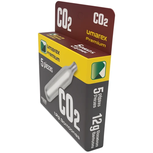 Cartuchos De Gas CO2 NAKASHI De 12g, Caja Con 5