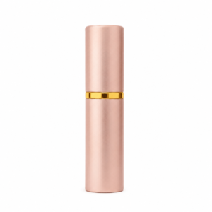 Gas Pimienta Discreto Tipo Labial Rosa Dorado para Defensa Personal