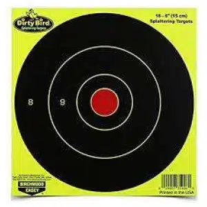 BLANCO DIRTY BIRD BC BULL´S EYE AMARILLO 6"  (16 PZAS) | GISPACK México