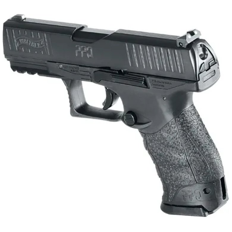 Pistola WALTHER PPQ M2 Negra CO2 Diabolo  Cal. .177  Fps Retroceso - Imagen 2