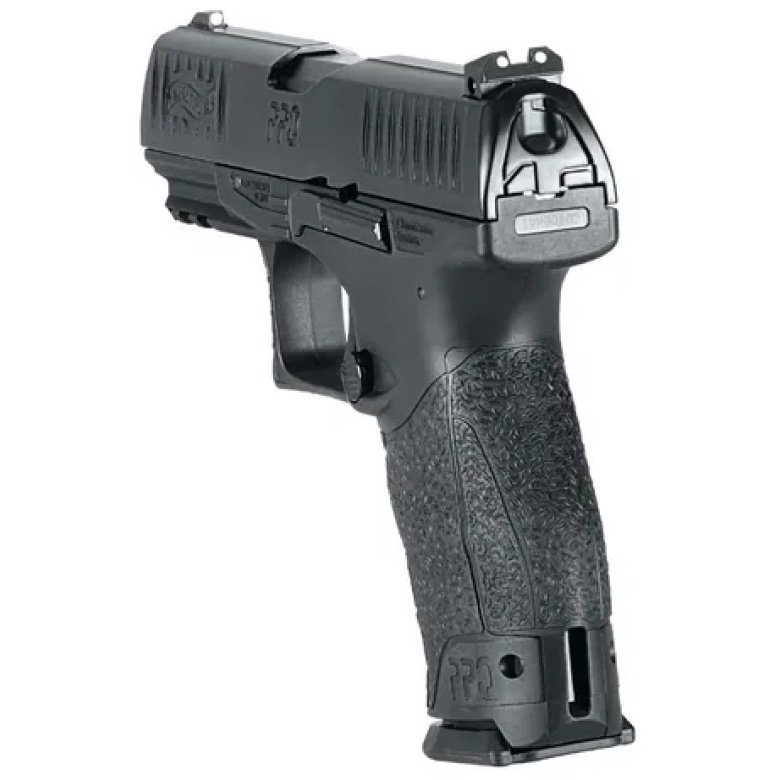 Pistola WALTHER PPQ M2 Negra CO2 Diabolo  Cal. .177  Fps Retroceso - Imagen 4