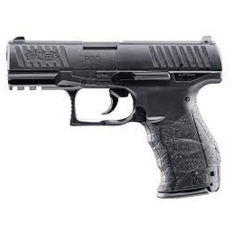 Pistola WALTHER PPQ M2 Negra CO2 Diabolo  Cal. .177  Fps Retroceso