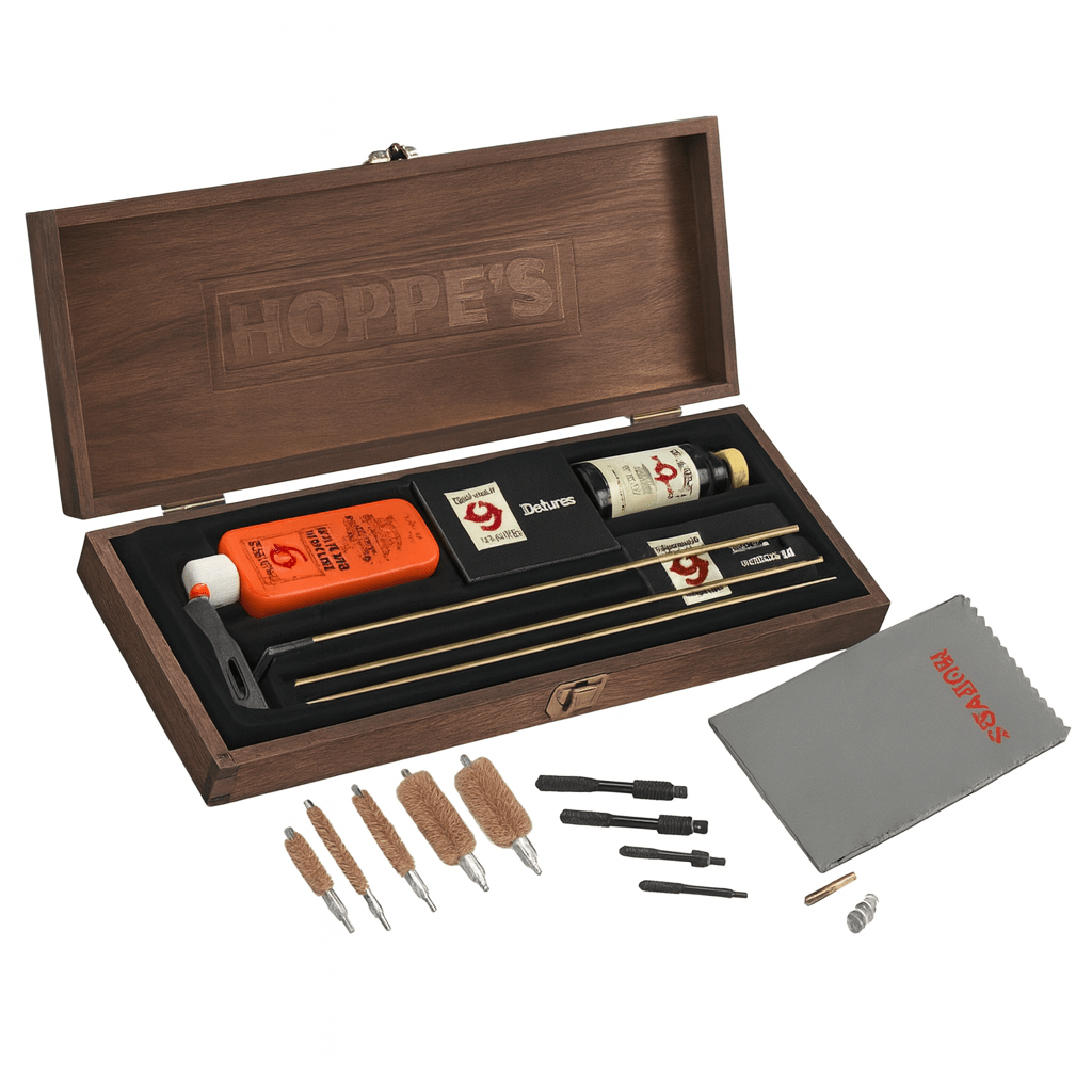 Kit De Limpieza HOPPES P/Pistolas, Rifles Y Escopetas DELUXE