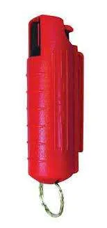 Gas Pimienta Al 15% 1/2 Oz, Llavero Duro Rojo Gas Pimienta Al 15% 1/2 Oz, Llavero Duro Rojo