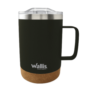 Taza Termica Corcho Verde