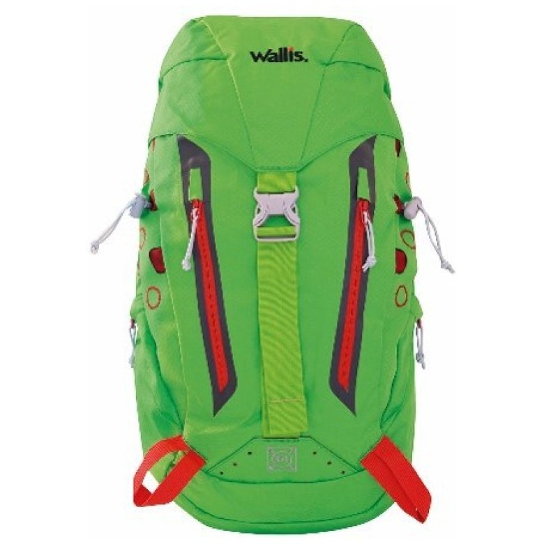 Mochila Para Montana THAPA 35 L, Varilla Y Soporte De PVC, 28x58x20 Cm, Verde