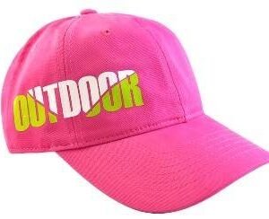 Gorra Con Cintillo De Ajuste Rosa