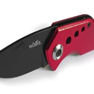 Navaja De Bloqueo,Hoja Roja6cm, Lisa,M