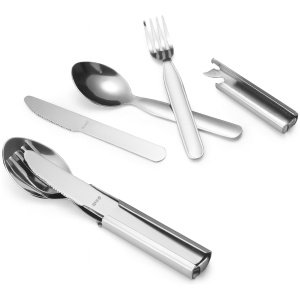 Cubierto Con 5 Usos, 4 Piezas