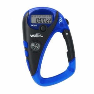 Cronómetro digital Wallis CD270206 azul con negro