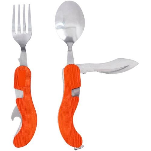 Cubierto Con 5 Usos, Desprendible A 2 Piezas, Naranja