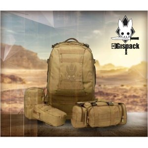 Mochila 55 Litros Tactica Gispack 3 Colores