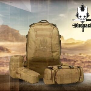 Mochila 55 Litros Tactica Gispack 3 Colores