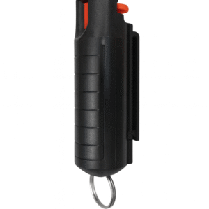 Gas Pimienta Al 15% 1/2 Oz, Llavero Duro Negro