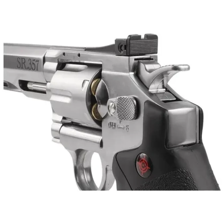 Revolver CRVL357S SILVER Semi-Automatica De CO2 - Imagen 2