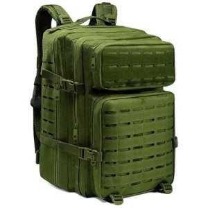 Mochila Tactica 45lt Corte Laser 3 Colores