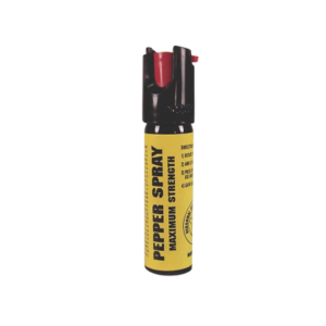 Gas pimienta Pepper Spray Maximum Strength de defensa personal con fórmula concentrada y diseño compacto portátil.