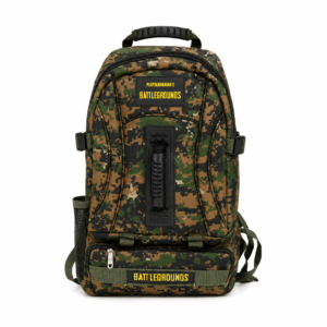 Mochila militar camuflaje digital tipo tactical backpack con múltiples compartimentos para escuela, viajes, campismo y actividades al aire libre.