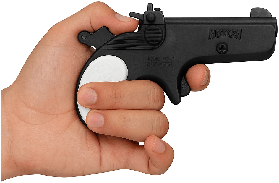 Pistola Derringuer D4.5 Y Salva - Imagen 3