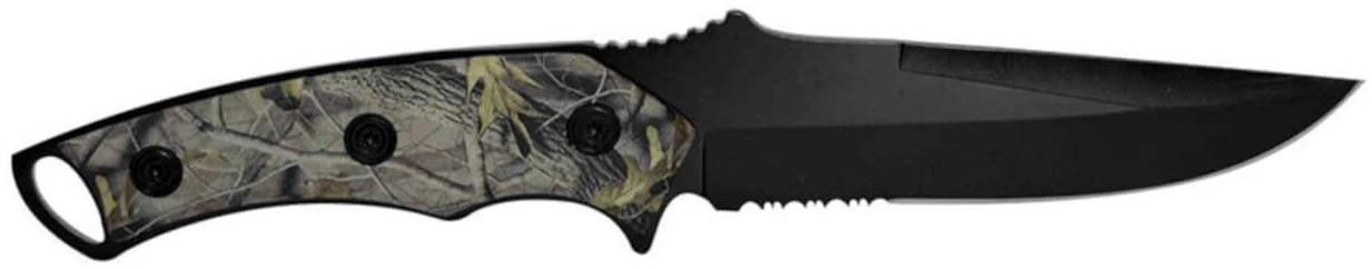 Cuchillo De Monte Con Funda Camu