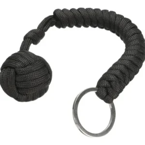 Llavero Tactico Bola Acero Kaki