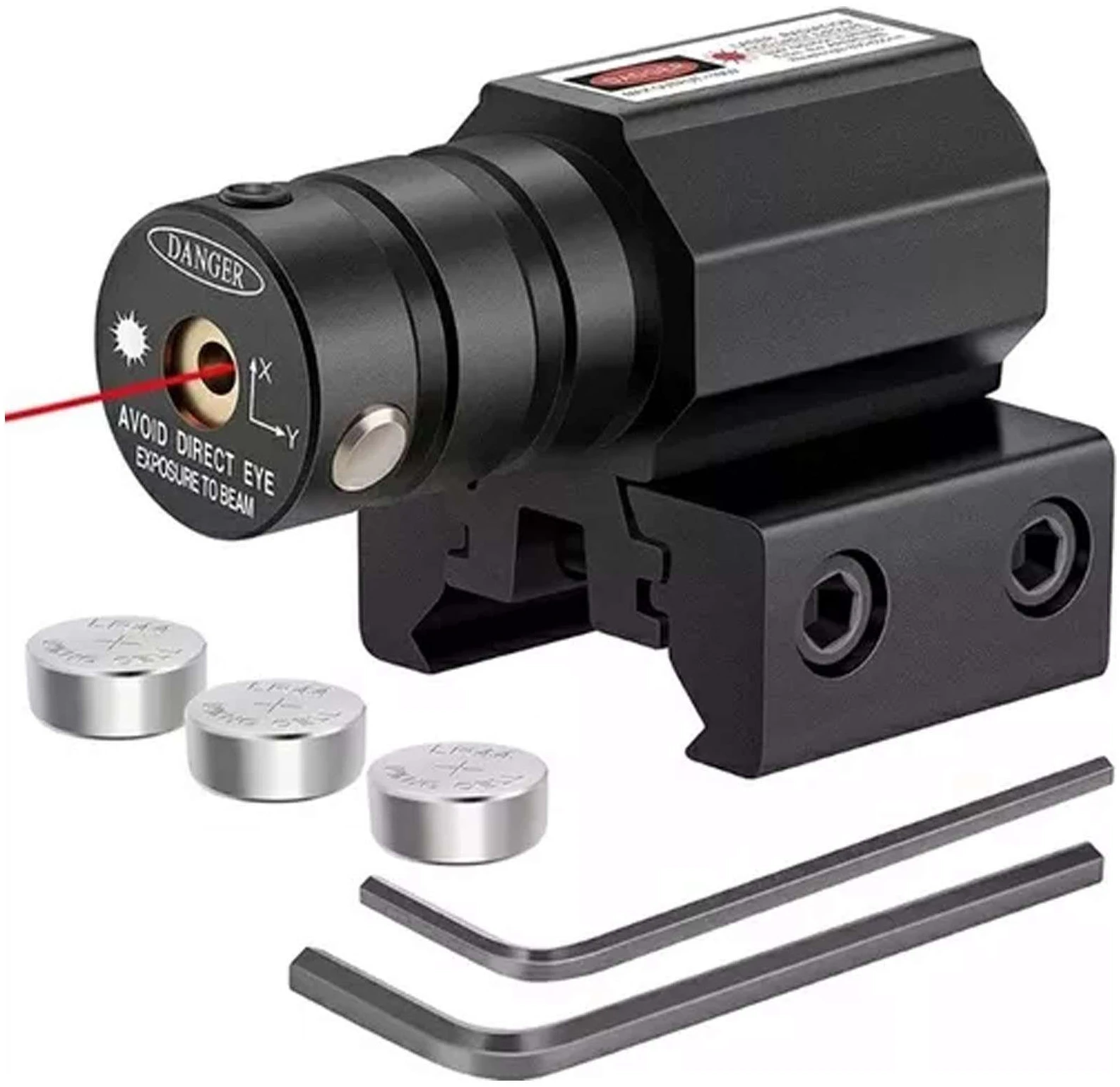 Mira Laser Rojo Picatinny