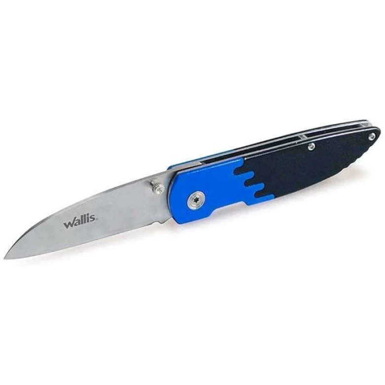 Navaja Wallis Mango Negro Y Azul