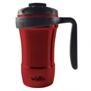 TAZA TERMICA ANTIDERRAMES, 350 ML - GISPACK