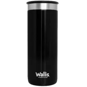 TERMO ACERO INOX, 500 ML NEGRO - GISPACK