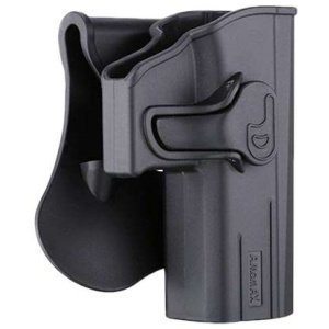 Funda pist. Polim. CZ P-07, P-09 AMOMAX Negra