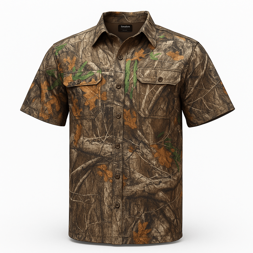 Camisa Habit Manga Corta Camo RT Edge L