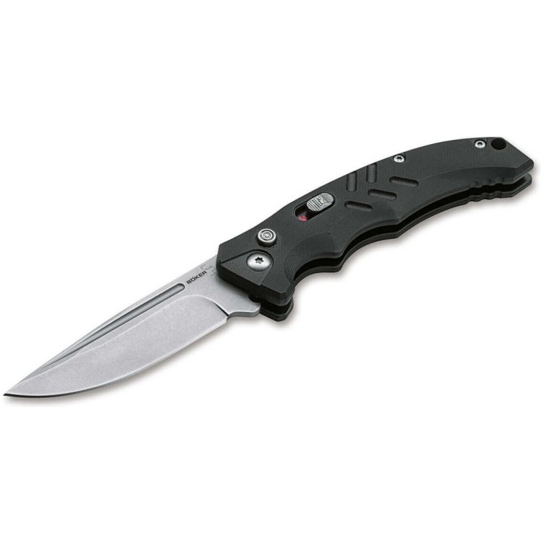 Navaja Tactica BOKER Plus Intention Gen2 Negra 8 Cm. AUTO