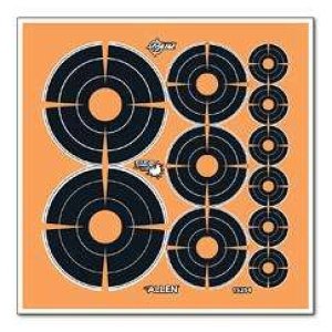Blanco ALLEN BULLSEYE 6" varios tam. 12 blancos. Adhesivo