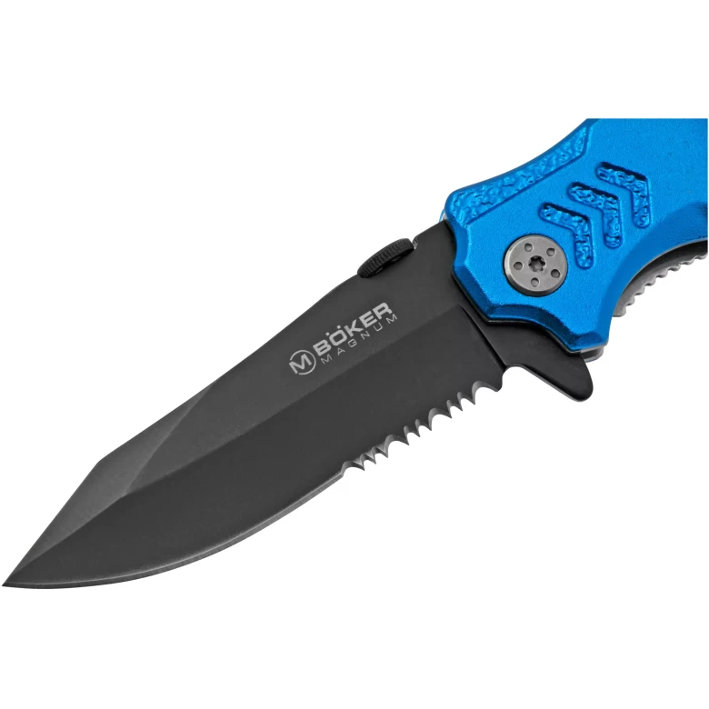 Navaja Rescate BOKER Magnum Air Force Rescue Azul 8.61 Cm. - Imagen 3