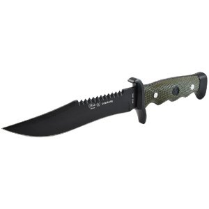 Cuchillo Combate(Abs/Zamak)Funda Piel
