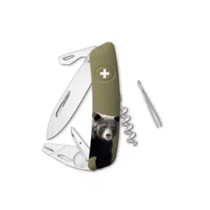 NAVAJA WILD LIFE STANDARD TT03 GRIZZLY, 11 FUNCIONES, OLIVO - GISPACK