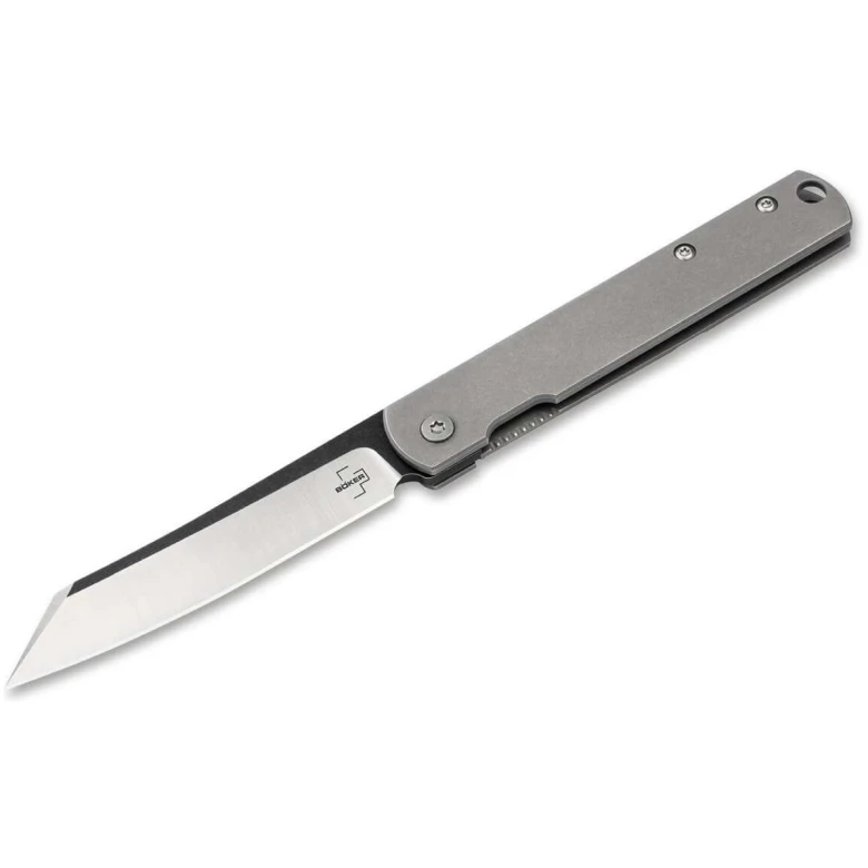 Navaja Diaria BOKER Plus Zenshin Gris 7.49 Cm.