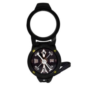 Brujula Profesional Plegable, Negro
