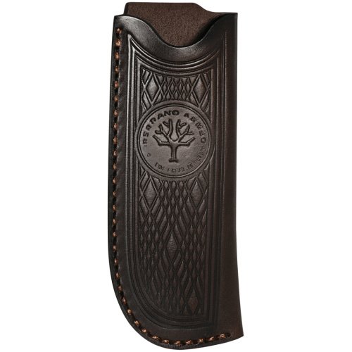 Funda Piel P/Navajas BOKER Trapper Negra Hasta Navajas De 4.25